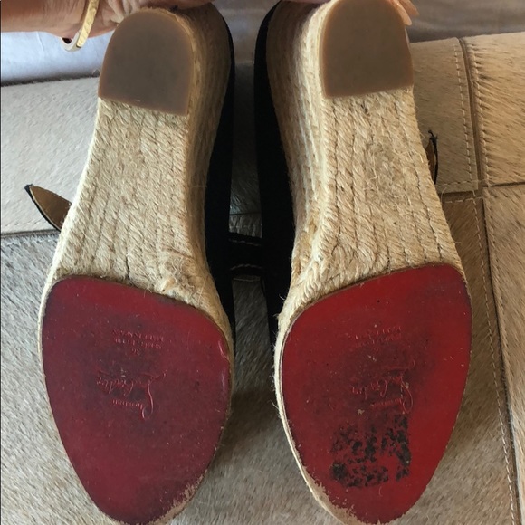 Christian Louboutin Mallorca espadrilles size 36, - Picture 2 of 2
